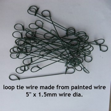 High Quality Galvanized Loop Tie Wire in Good Quality