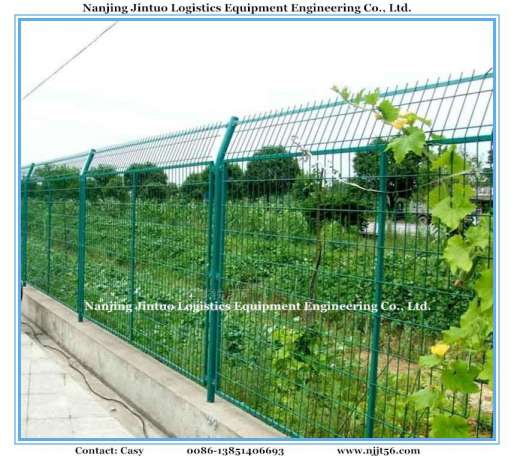 Security Garden Wire Mesh Fencing with Round Post