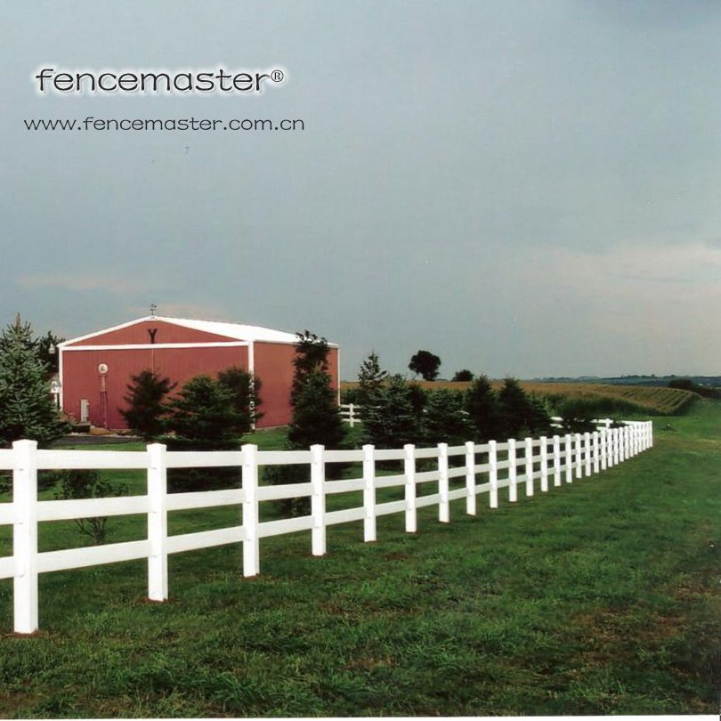 100% Virgin Vinyl PVC Ranch Fence