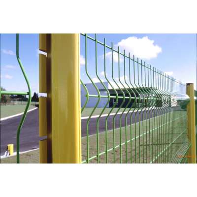 ISO 2X2 Galvanized Welded Wire Mesh Fence