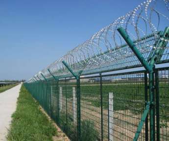 Galvanized Razor Blade Fence (R-DPCS)