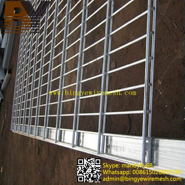 Double Welded Wire Mesh Fence Twin Wire Fencing